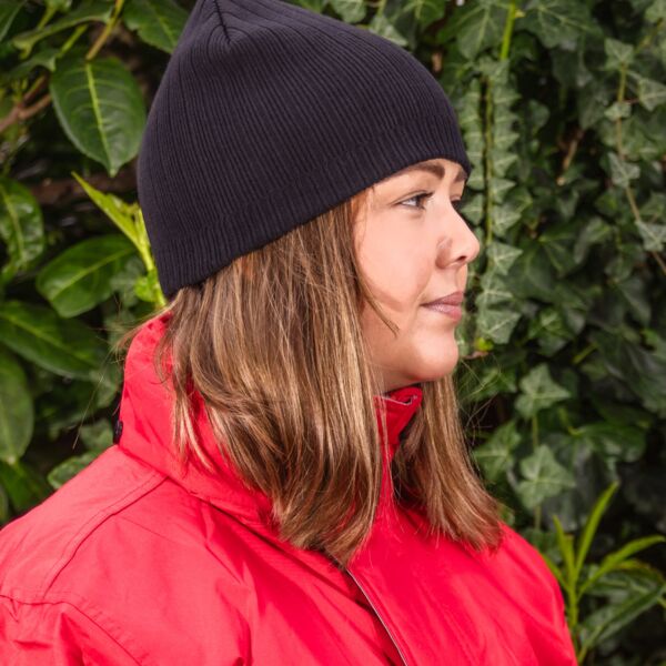 Double Knit Cotton Beanie Hat Thumbnail