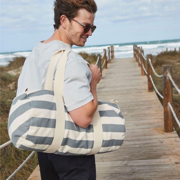 Nautical Barrel Bag Thumbnail