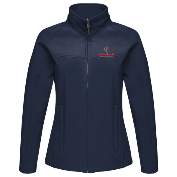 Ladies Softshell + 1 Logo Thumbnail